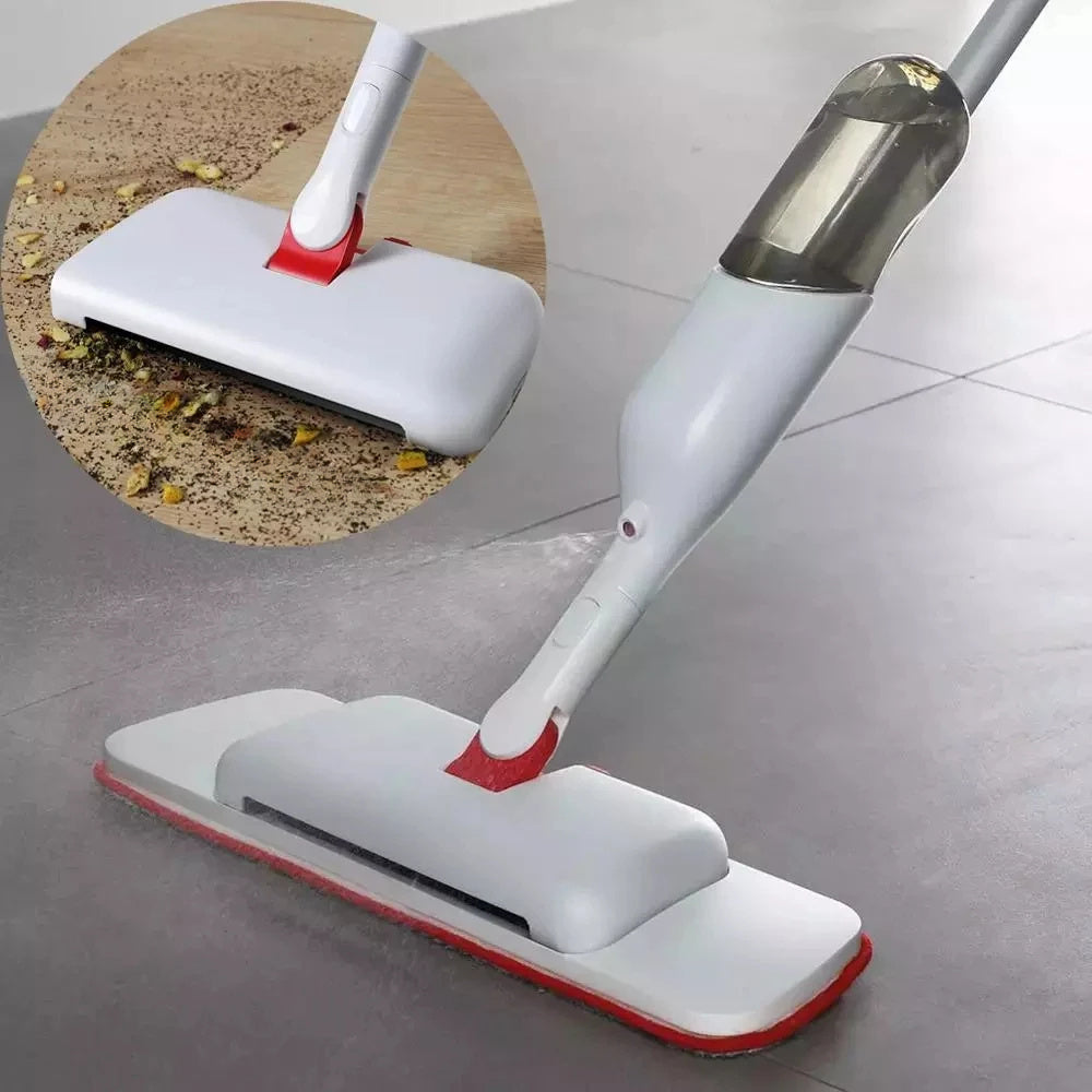 3-in-1 Spray Sweeper Mop Broom Set for Hardwood Floors Handheld Wet Floor Cleaner