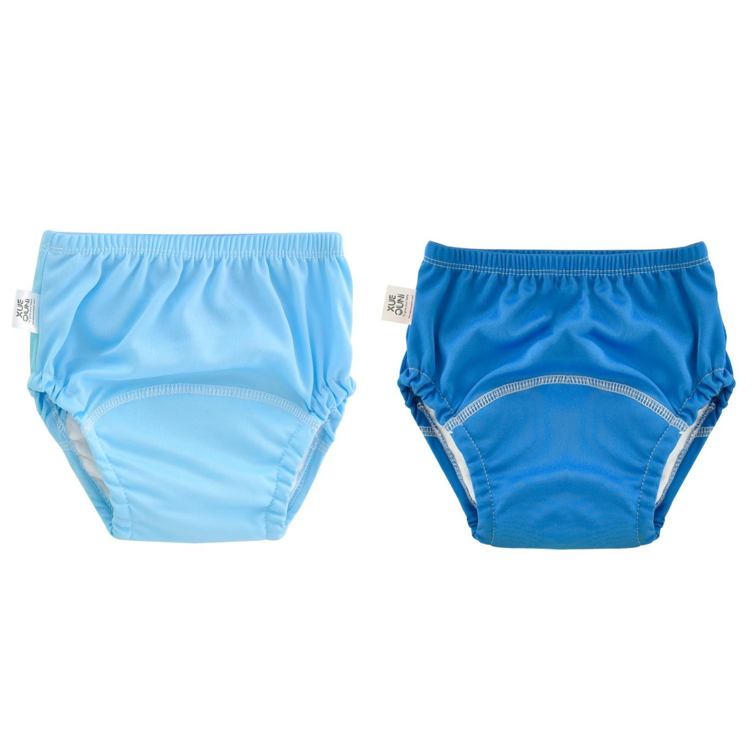 "Тренировочные штаны для горшка доступны в наборах по 2, 3 или 4 штуки, а также многоразовые тканевые подгузники, дышащий подгузник-слип и многофункциональный тканевый подгузник для всех сезонов."