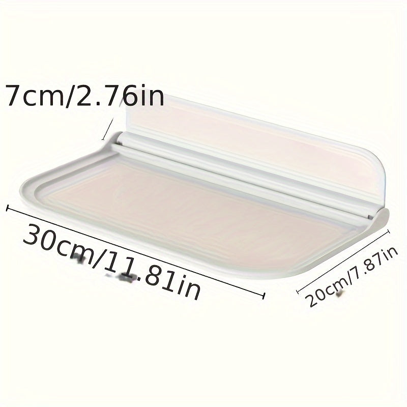 Collapsible Wall-Mounted Storage Organizer for Kitchen Bathroom Office