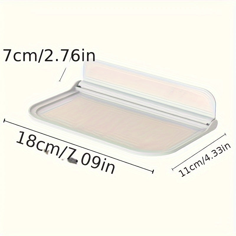 Многоцелевой складной блок для хранения, который можно повесить на стену без необходимости сверления. Идеально подходит для экономии места и организации вещей на кухне, в ванной или офисе.