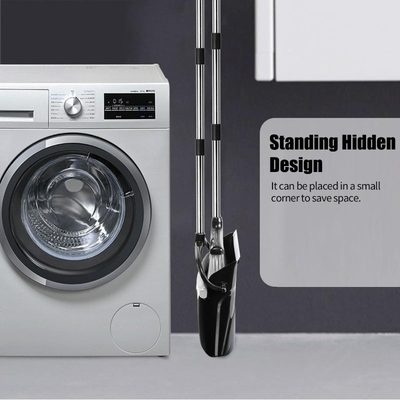 Mustahkam cho'tka va axlat to'plagich to'plami - Uy, oshxona, yashash xonasi va ochiq joylarni tozalash uchun ideal