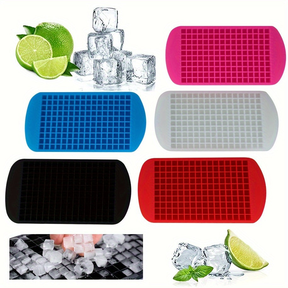 Silicone Ice Cube Tray 160 Grids Foldable Mini Food Grade Ice Maker