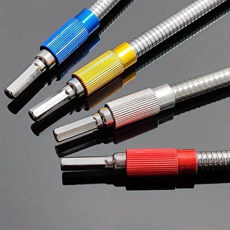 Magnitli geks vintli tornavida uchini saqlash uchun moslashuvchan metall uzatma 30cm