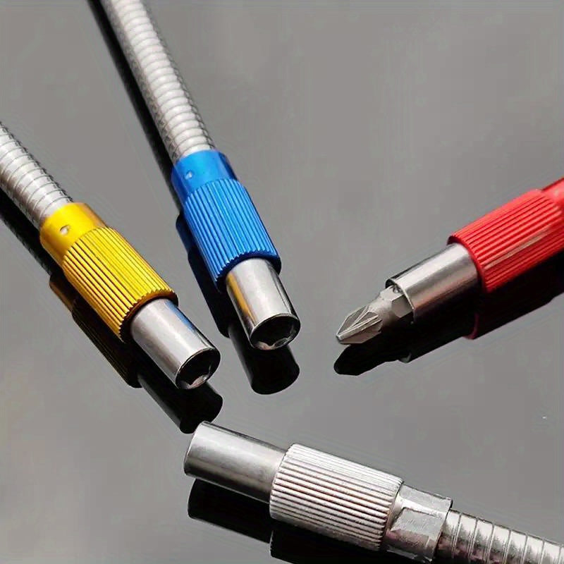 Magnitli geks vintli tornavida uchini saqlash uchun moslashuvchan metall uzatma 30cm