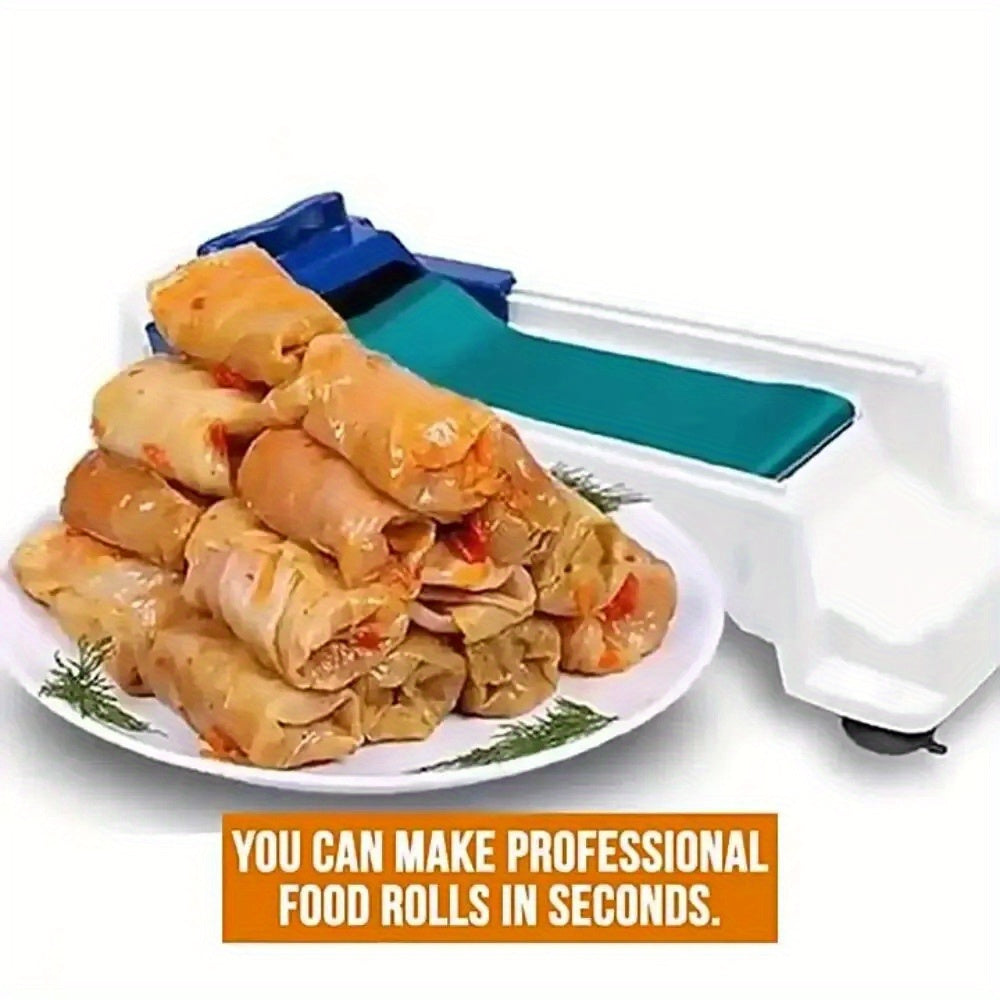 Plastic Dolma Sarma Roller for Vegetables and Meat, Manual Kitchen Gadget Set