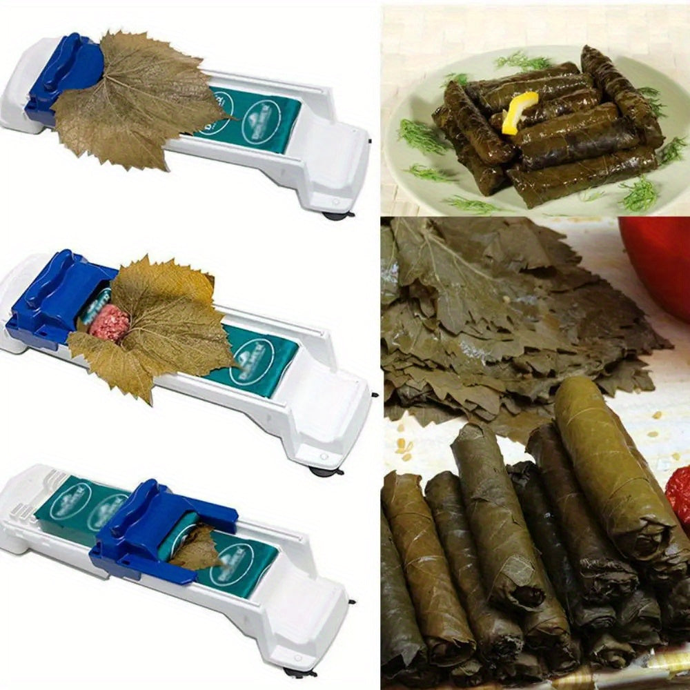Plastic Dolma Sarma Roller for Vegetables and Meat, Manual Kitchen Gadget Set