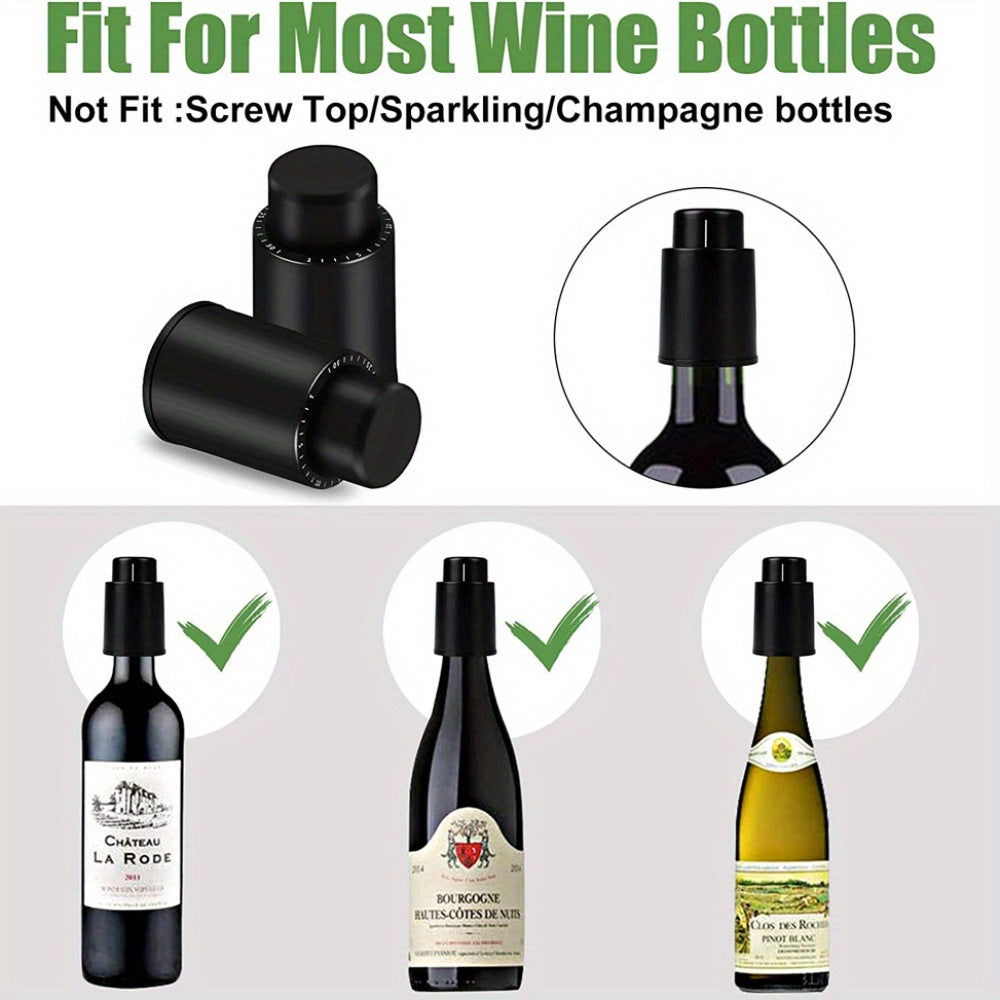 Reusable Wine Stopper Vacuum Sealer for Freshness and Preservation