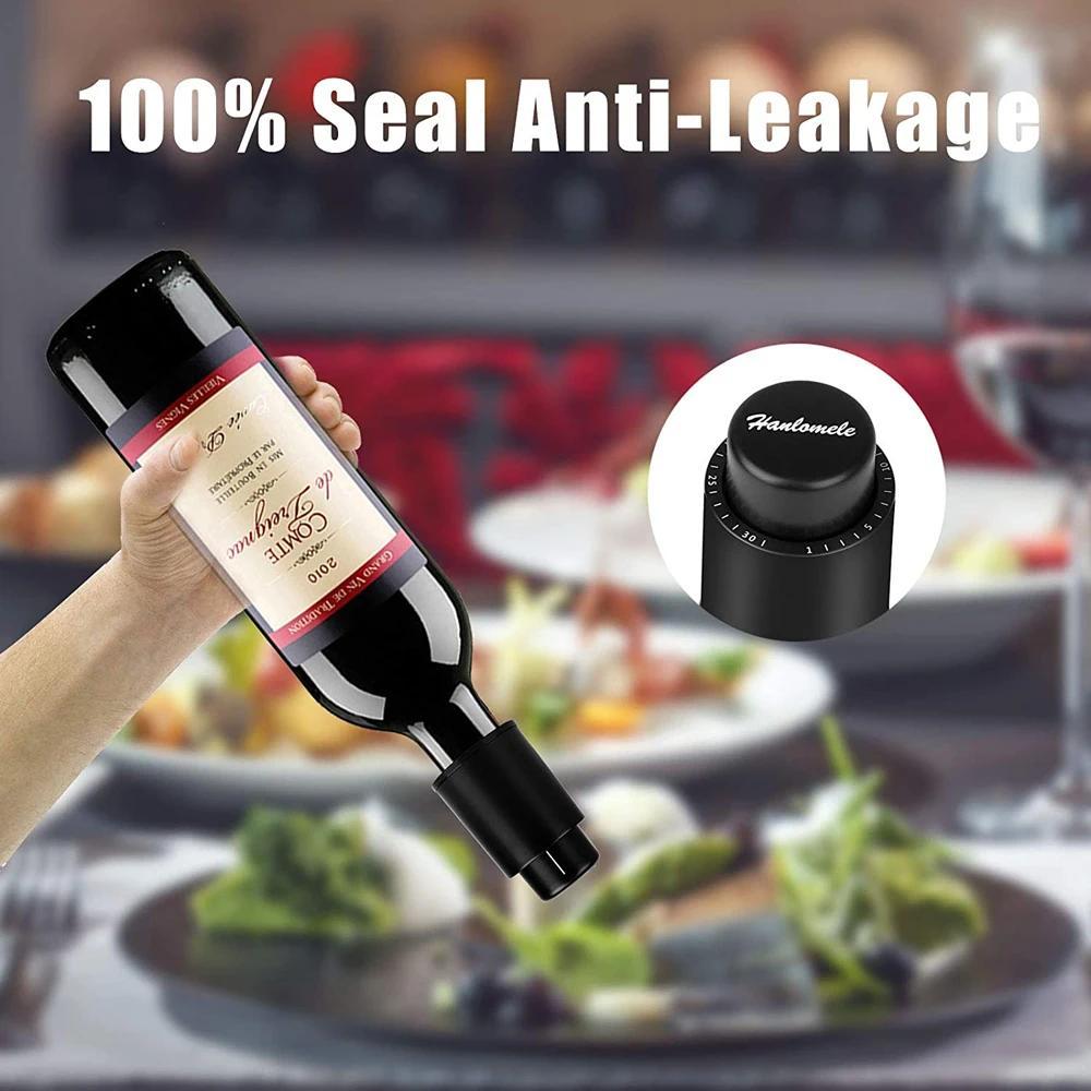 Reusable Wine Stopper Vacuum Sealer for Freshness and Preservation