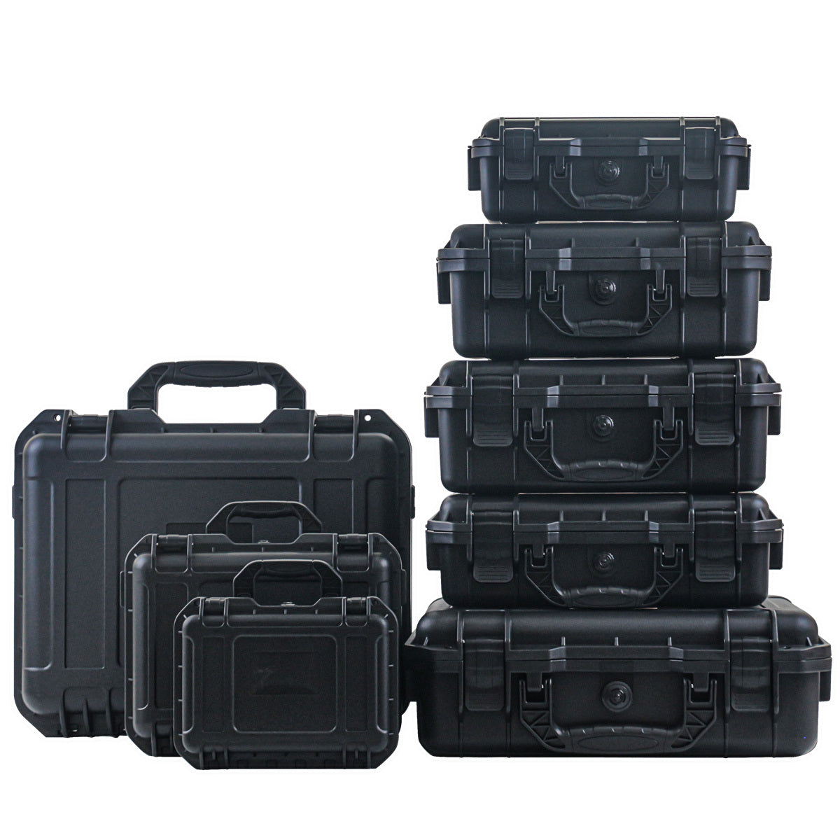 Waterproof Plastic Tool Case with Pre-Cut Foam for Tools Drones and Accessories