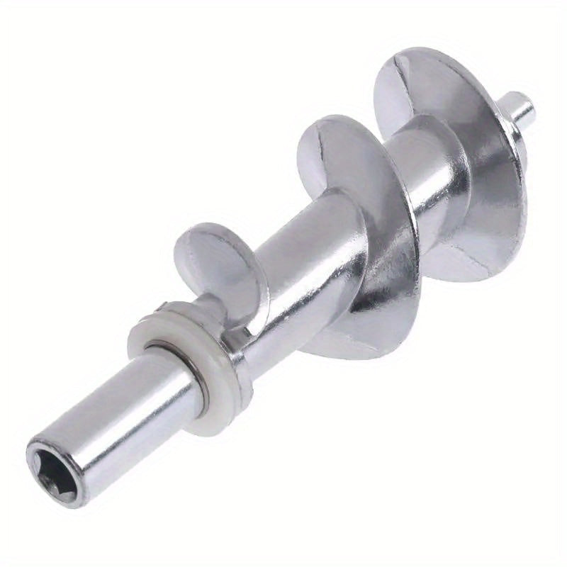 Food-Grade Stainless Steel Spiral Stuffer Attachment for Meat Grinder Replacement Part