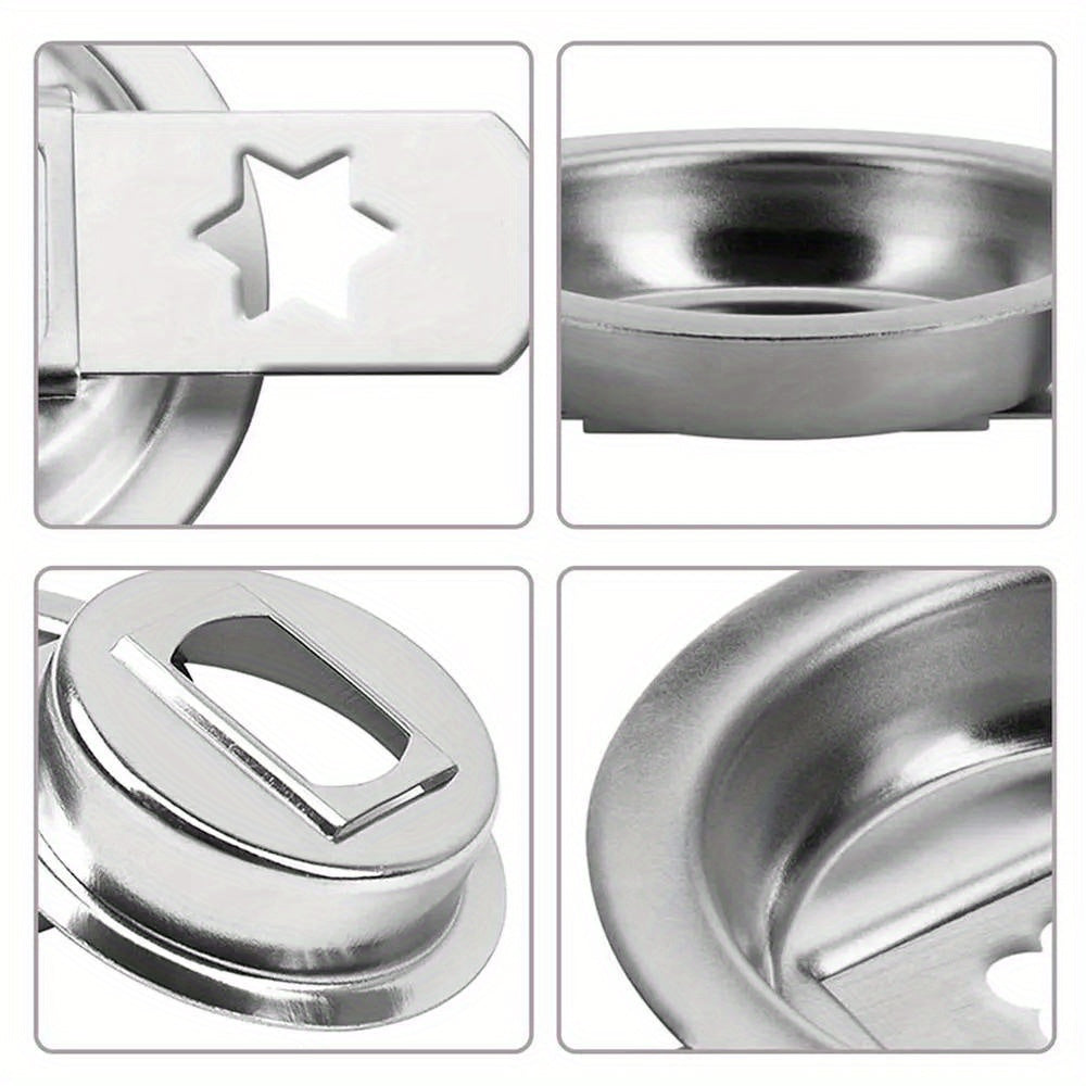 Надежная насадка для мясорубки из нержавеющей стали для печенья и тортов - безопасные для пищи детали для измельчения печенья, металлический аксессуар для миксера