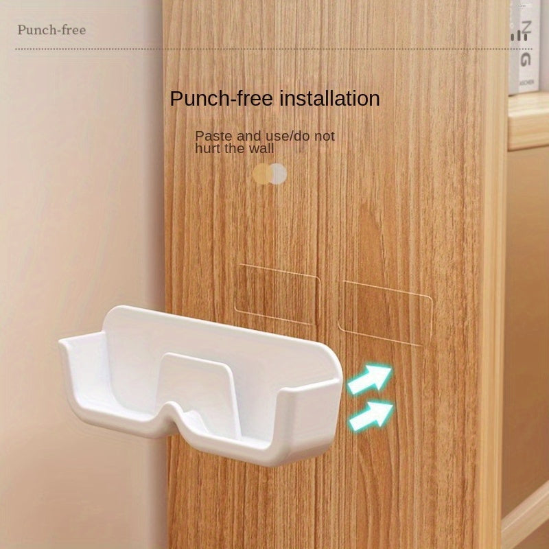 Joyni tejovchi ko'zoynak va moda ko'zoynaklari ushlagichi - uy, yotoqxona, hammom, ofis va yotoqxona bezatish uchun devorga o'rnatiladigan ko'p funksiyali tashkilotchidir.