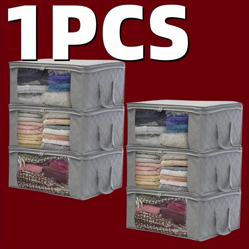 Durable Firewood Rack and Storage Bag with Airtight Seal, Foldable Dustproof Organizer