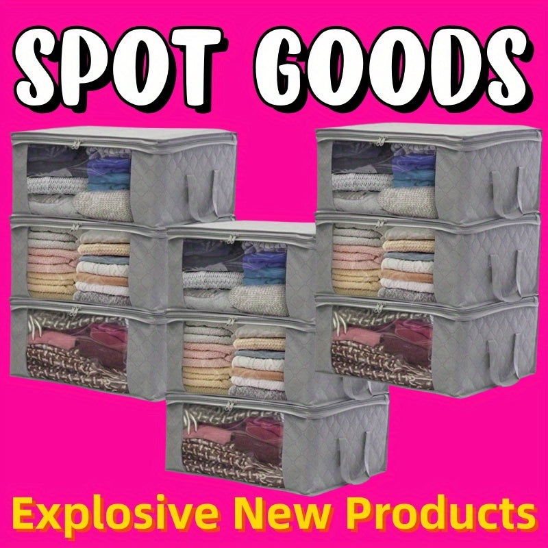 Durable Firewood Rack and Storage Bag with Airtight Seal, Foldable Dustproof Organizer