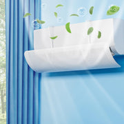 Adjustable Air Conditioner Deflector with Rabbit Design for Home and Office