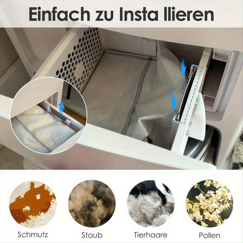 12pcs Vacuum Accessories Kit for Robot Vacuum Cleaner Dust Bags Mops Attachments