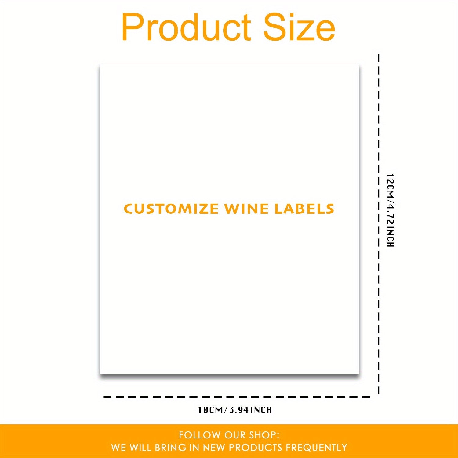 Custom Photo and Text Wine Labels for 6 Bottles Celebrations Gifting