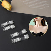 Invisible Transparent Bra Straps 4 Pairs Adjustable Non-Slip Soft TPU Women’s Fashion