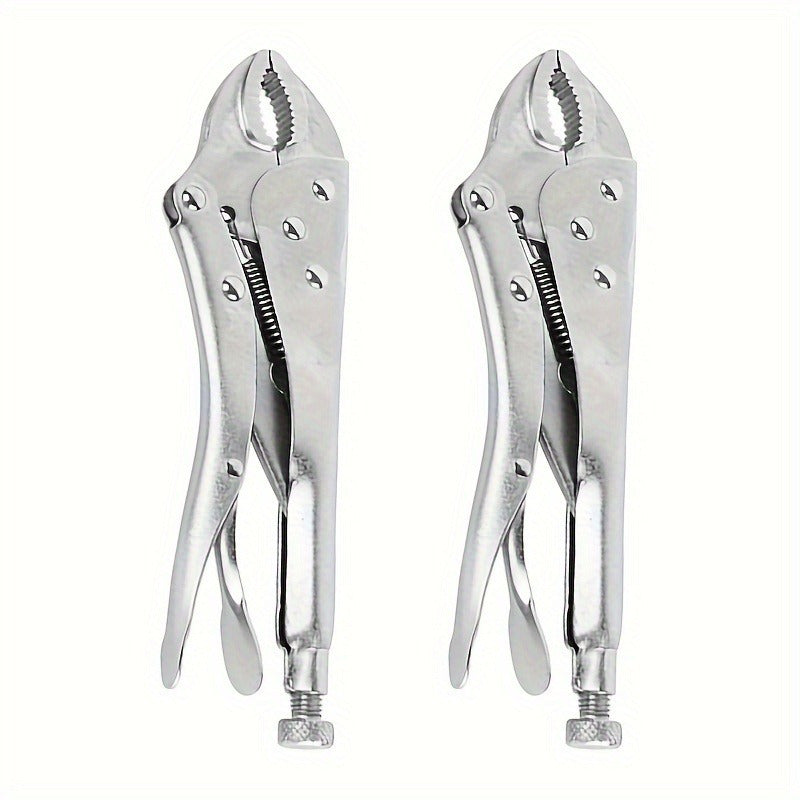 Alicate de bloqueo de uso pesado, cara metálica ajustable, multiusos