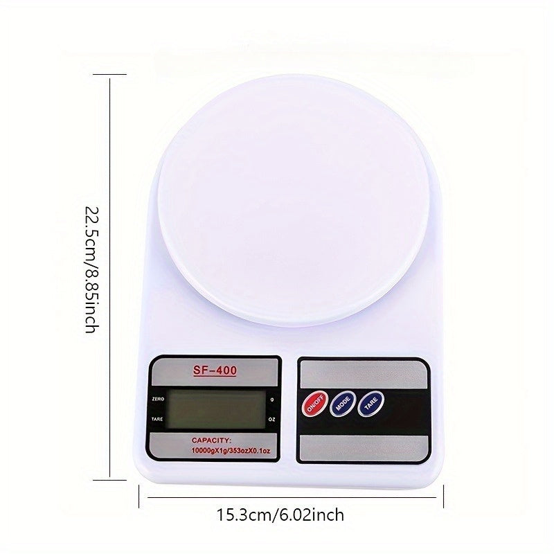 Digital Kitchen Scale 400g Precision Food and Medicine Weighing Battery Operated