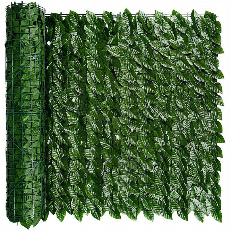 Faux Ivy Screen for Outdoor Privacy UV-Resistant Garden Balcony Fence Panel