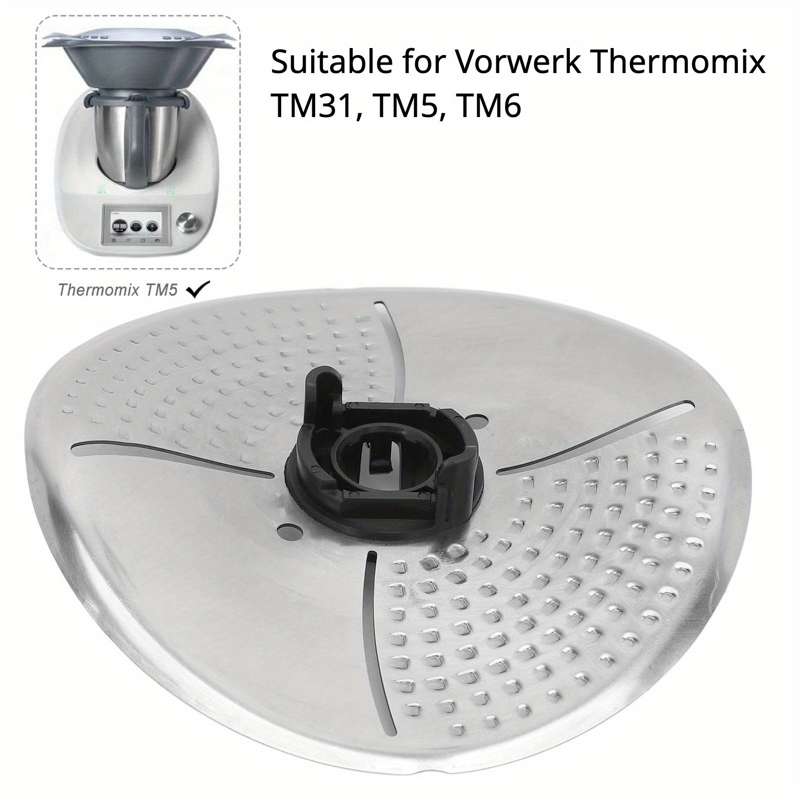 Stainless Steel Blade Guard for Thermomix TM5 TM6 TM31 Kitchen Appliance Accessory