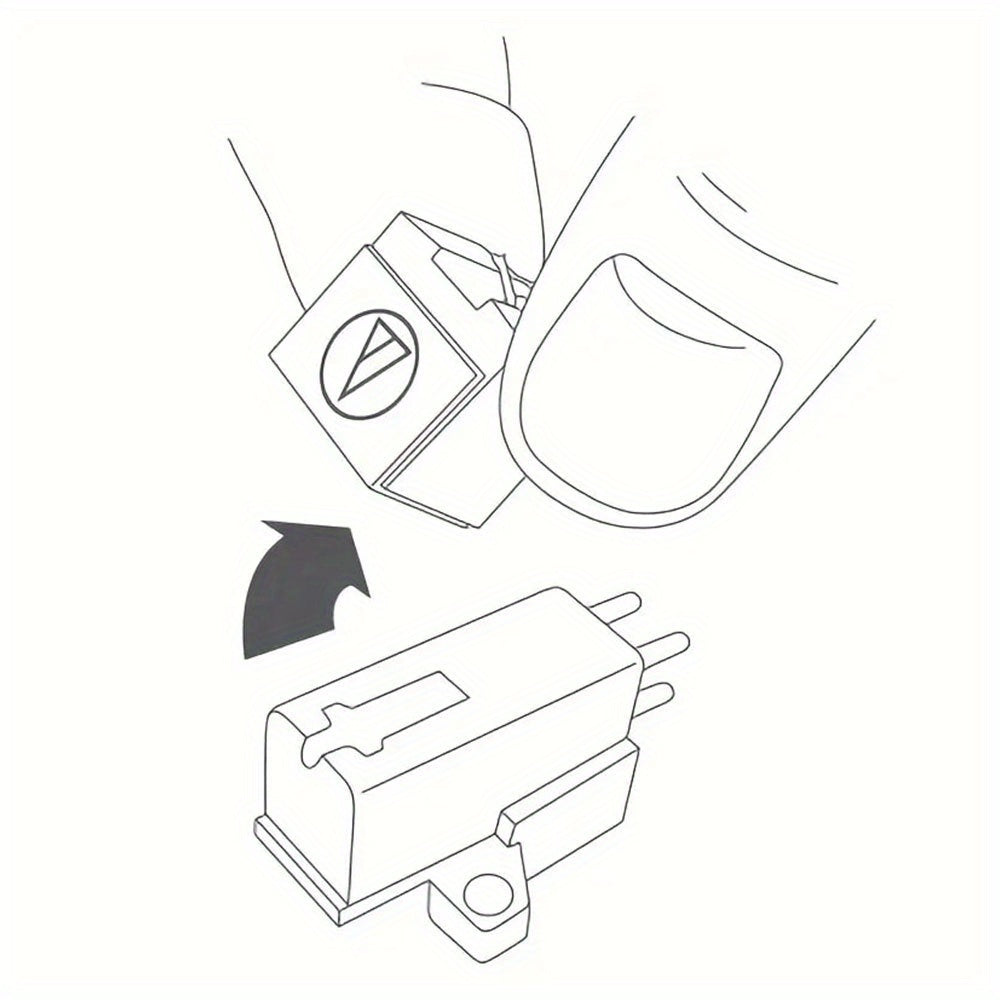 Dual Moving Magnet Turntable Cartridge with Elliptical Stylus for AT3600L Record Player