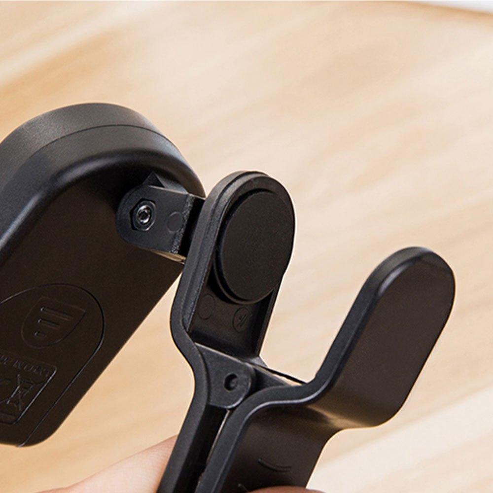 Electronic Guitar Tuner Clip-On Digital Tuning Device for Bass Violin Ukulele Rotatable Sensitive