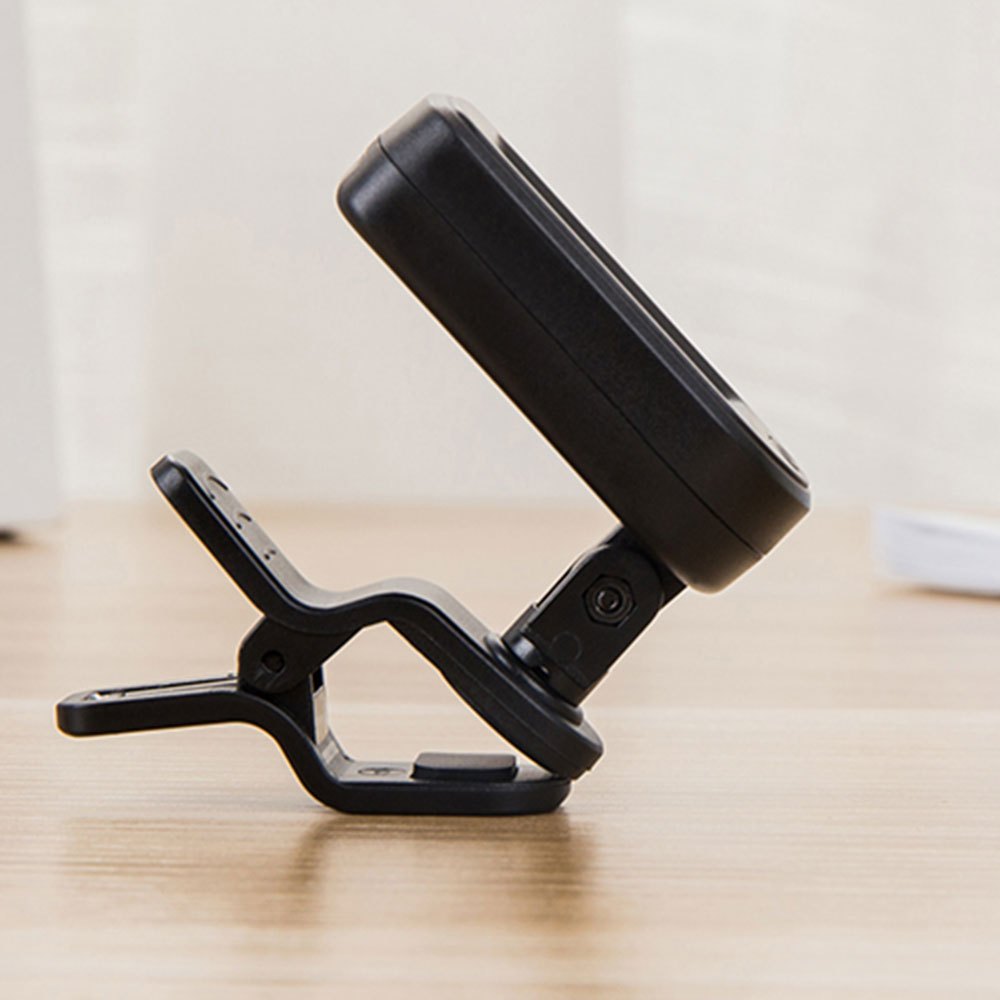 Electronic Guitar Tuner Clip-On Digital Tuning Device for Bass Violin Ukulele Rotatable Sensitive