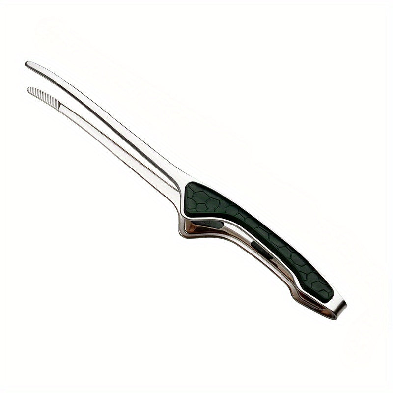 Stainless Steel Kitchen Tongs Non-Slip Grip Heat Resistant BBQ Grill Tongs