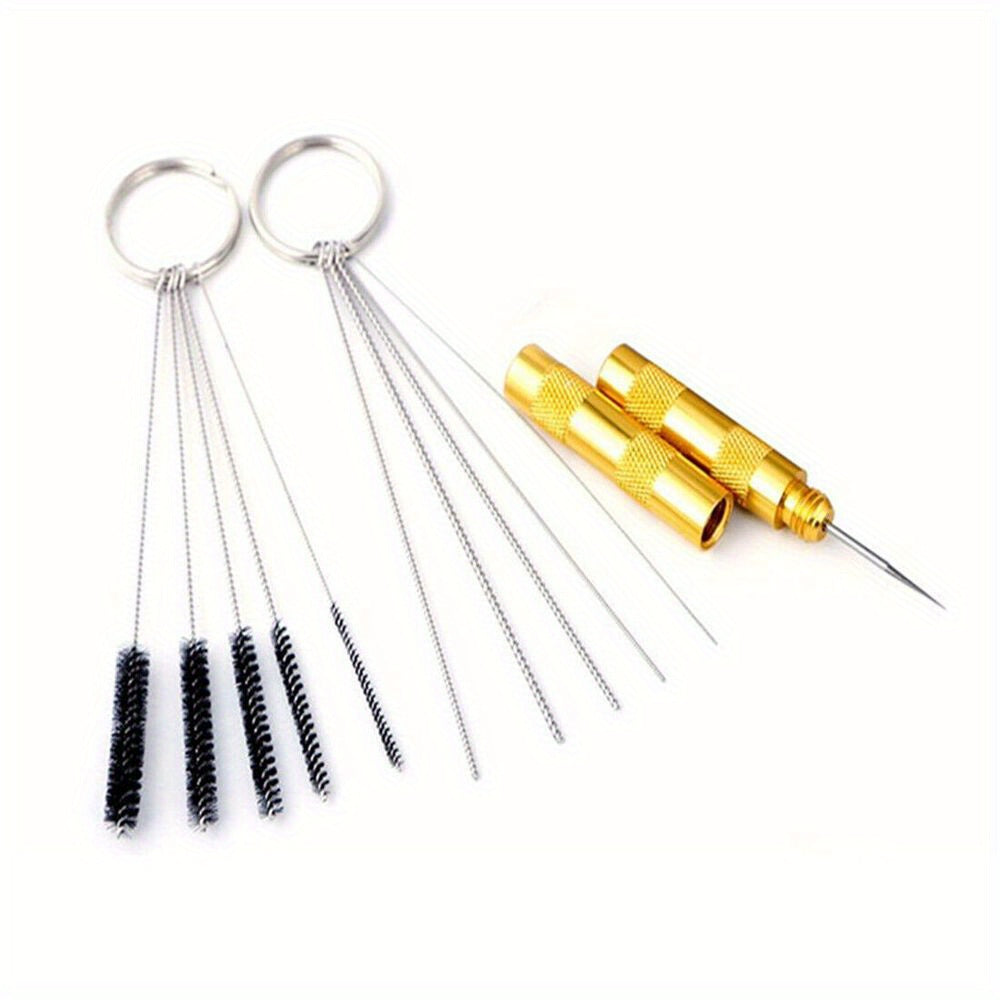Universal Metal Car Windscreen Jet Nozzle Washer Kit with Adjustable Water Stains Tool