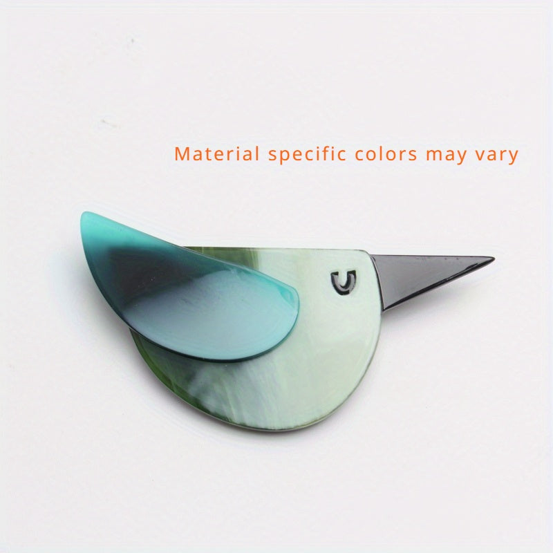 Acrylic Bird Brooch Pin Fashion Accessory for Women and Gifting