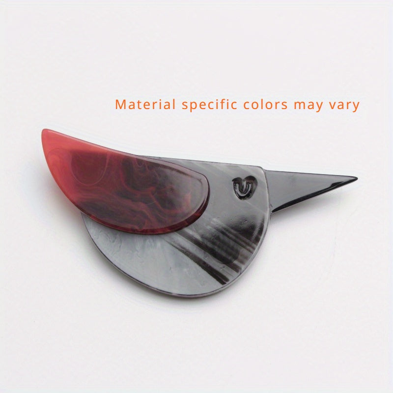 Acrylic Bird Brooch Pin Fashion Accessory for Women and Gifting