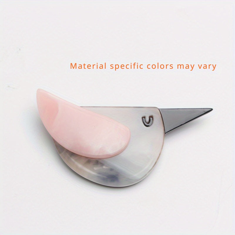 Acrylic Bird Brooch Pin Fashion Accessory for Women and Gifting