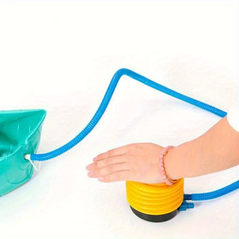 Portable Foot Pump for Balloons and Inflatables Compact Manual Inflator for Parties and Events