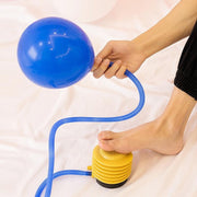 Portable Foot Pump for Balloons and Inflatables Compact Manual Inflator for Parties and Events
