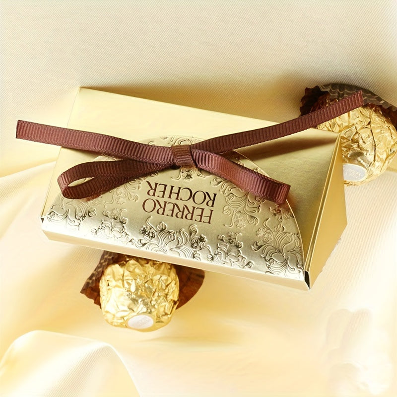 Chocolate Candy Gift Box Handbag-Shaped 10 Pieces for Weddings Valentine's Day Anniversaries