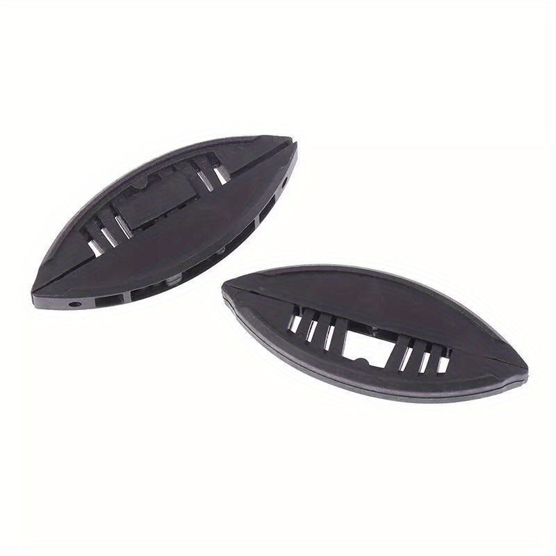 Conectores de madera de plástico 10 pares de sujetadores para contrachapado negro 6,68 cm