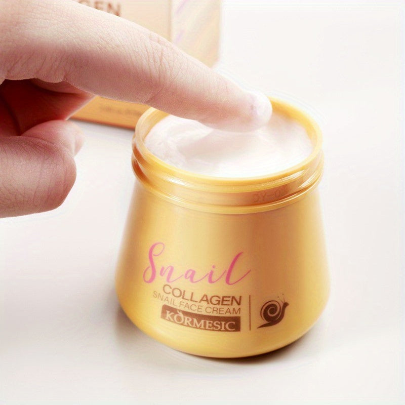 Snail Mucin Face Cream Hydrating Firming Elasticity Boosting 80g