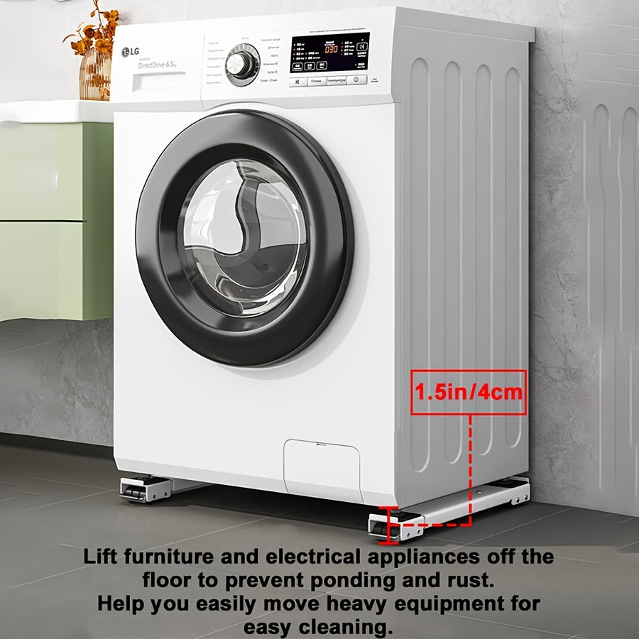 Rodillos de metal de alta resistencia para electrodomésticos para lavadoras, secadoras, refrigeradores, muebles, en color blanco