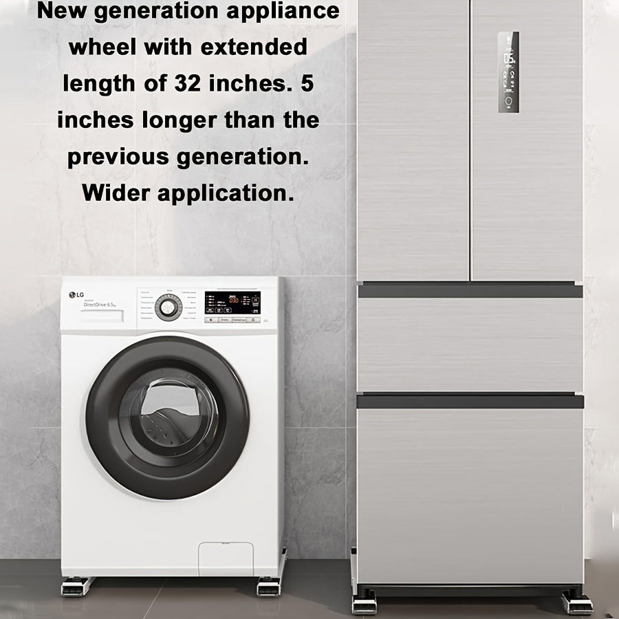 Rodillos de metal de alta resistencia para electrodomésticos para lavadoras, secadoras, refrigeradores, muebles, en color blanco