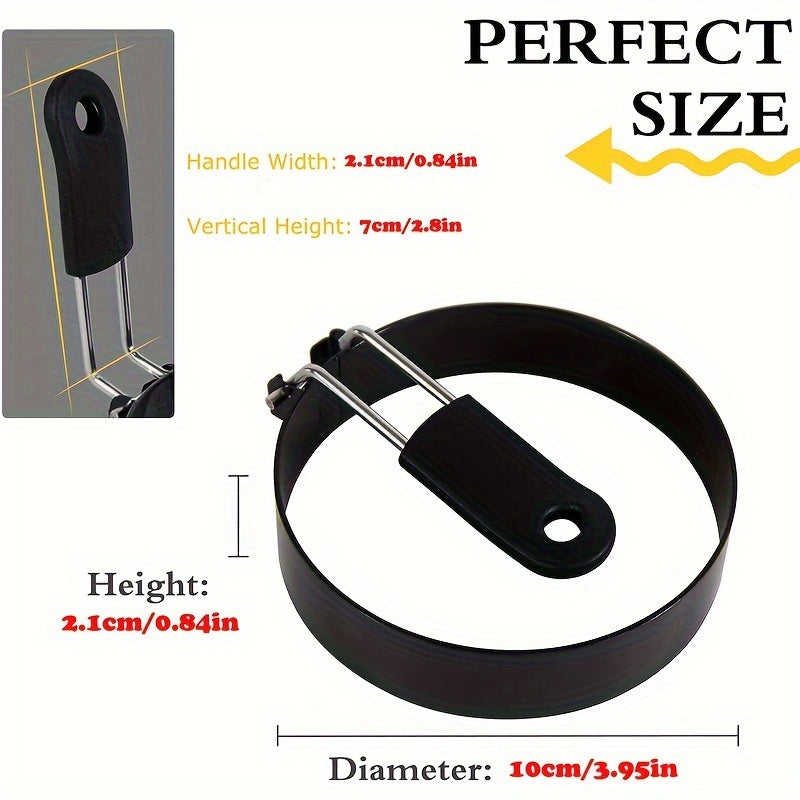 Stainless Steel Egg Ring 10.16cm, Egg and Pancake Mold, Kitchen Gadget