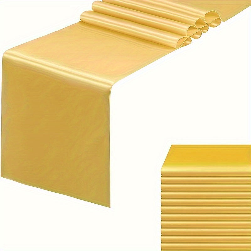 Chic Satin Table Runner for Weddings and Events