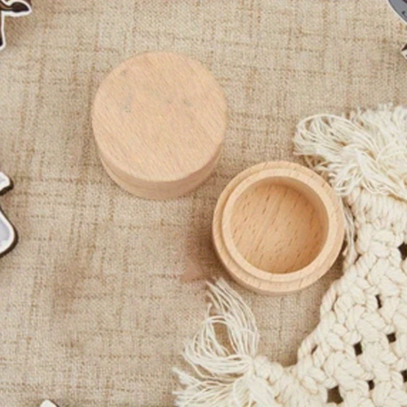 Personalized Wooden Tooth Fairy Box for Kids with Custom Name Rustic Keepsake Container