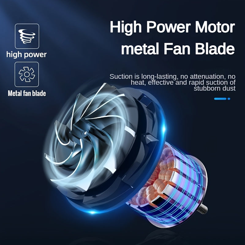 Car Vacuum Cleaner 12V DC Wet Dry Portable with Large Dust Cup