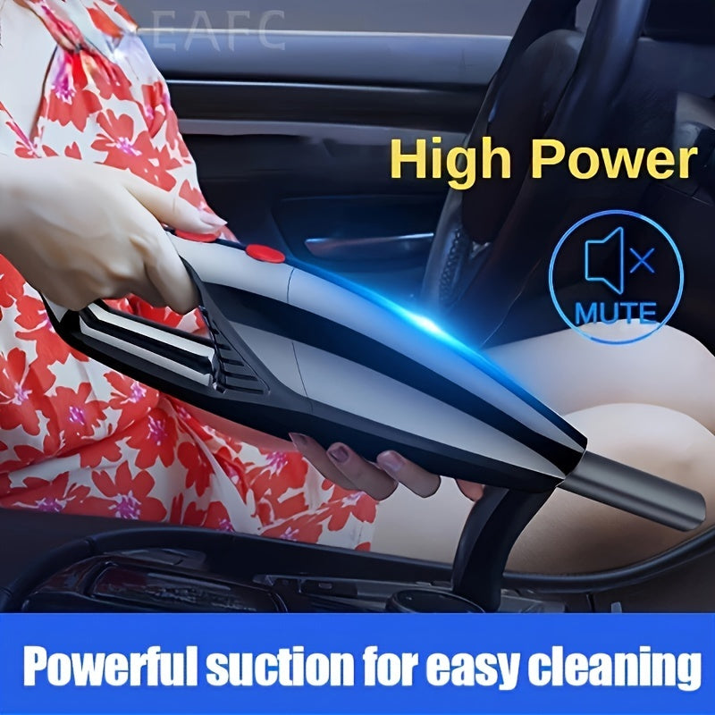 Car Vacuum Cleaner 12V DC Wet Dry Portable with Large Dust Cup