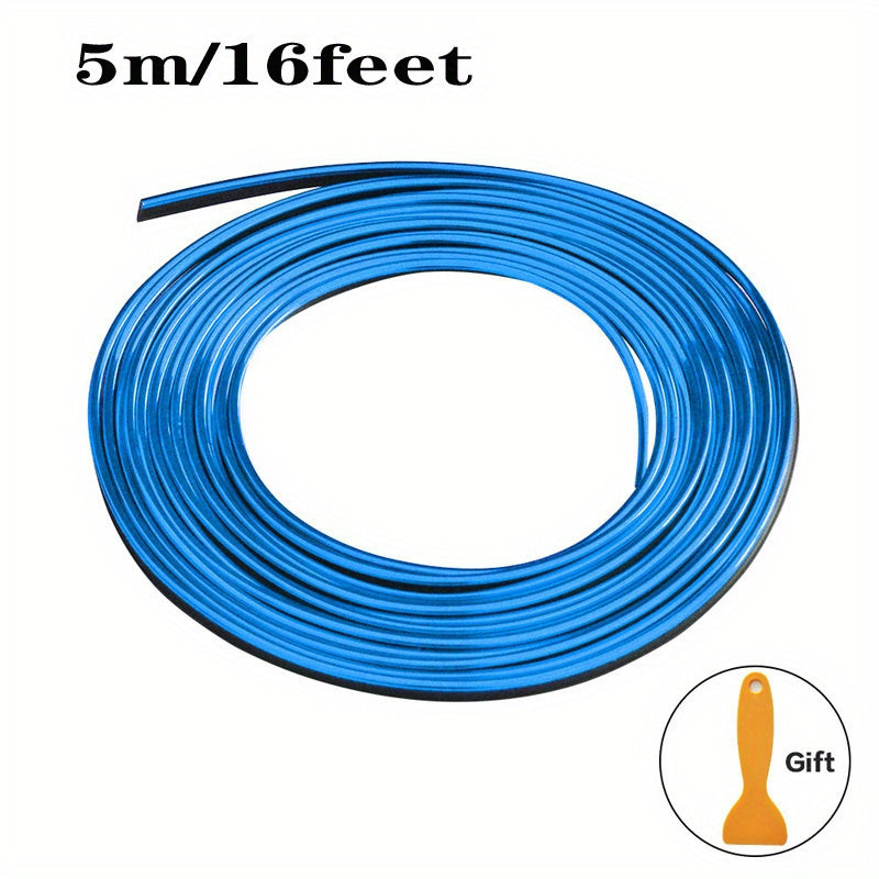 Universal Car Interior Decorative Flexible Strip 5m Mold Cover Dash Door