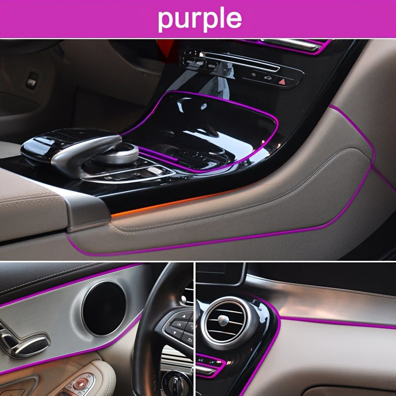 Universal Car Interior Decorative Flexible Strip 5m Mold Cover Dash Door