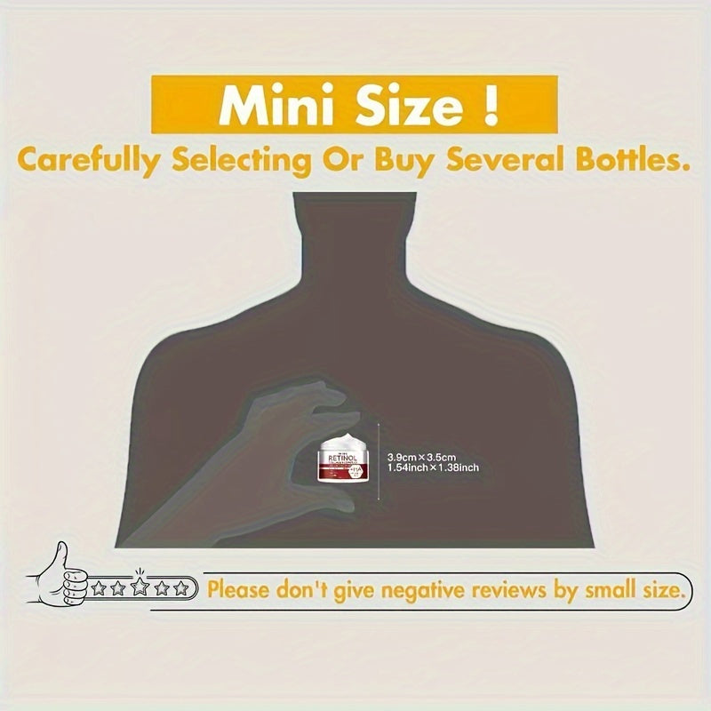 Quruq teri uchun 30g gidratlantiruvchi retinol kollagen yuz kremi, gialuron kislota va E vitamini bilan