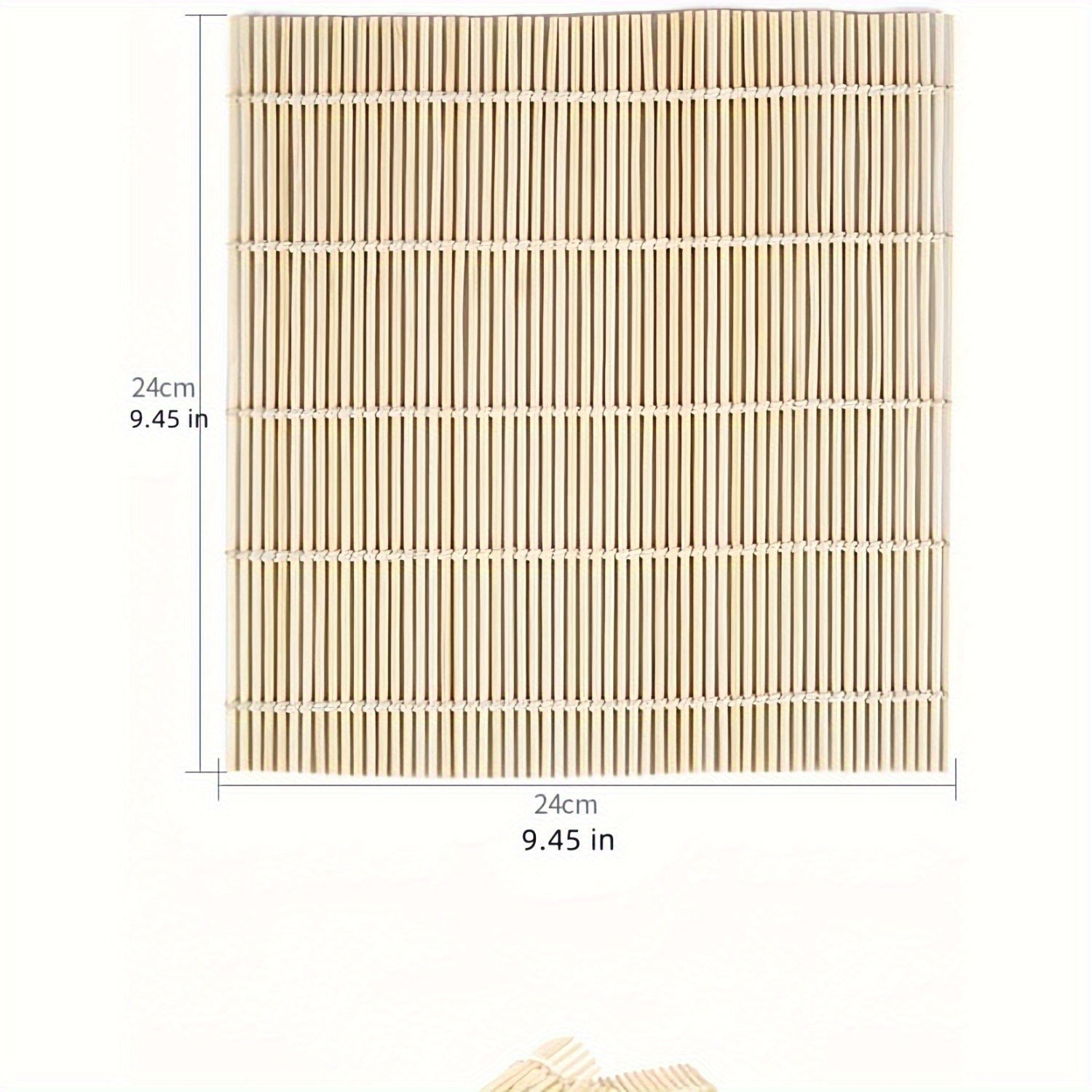 Mustahkam sushi bambuk mato to'plami, uyda yoki restoranlarda foydalanish uchun mukammal, mazali sushi uchun oziq-ovqat darajasidagi materialdan tayyorlangan.